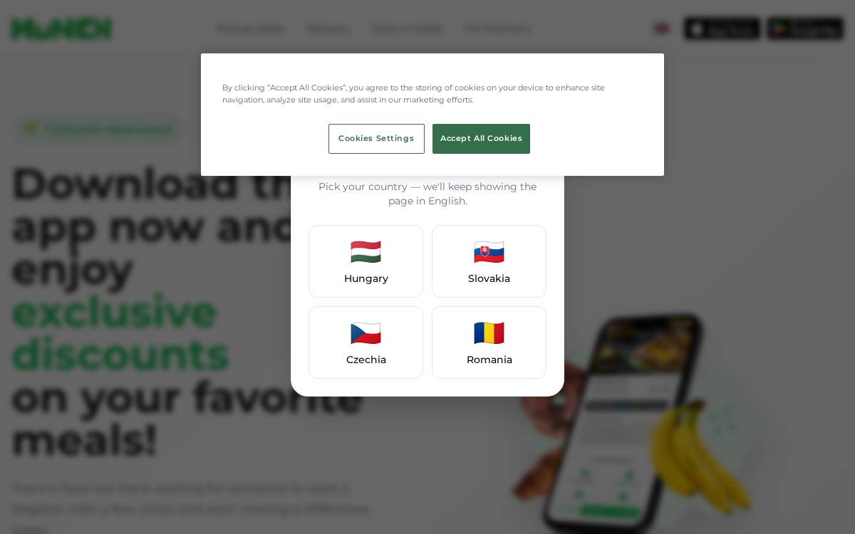 Munch website preview