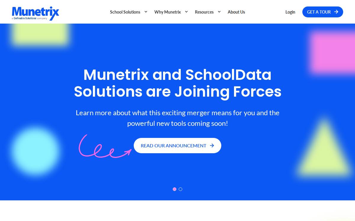 Munetrix website preview