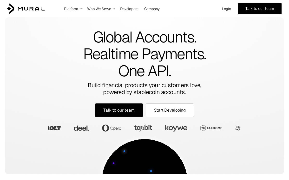 Mural website preview