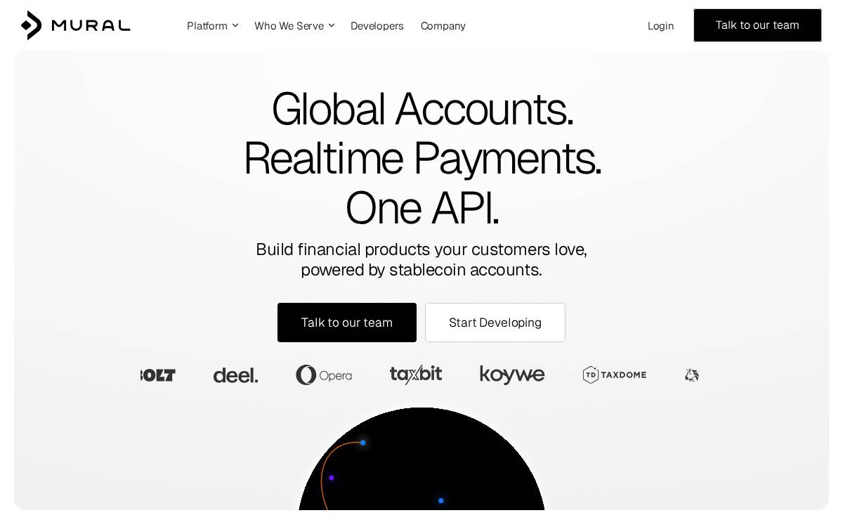Mural Pay website preview