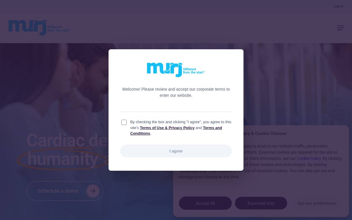 Murj website preview