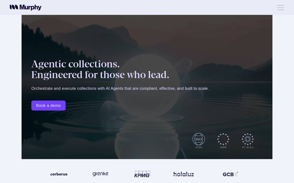 Murphy website preview