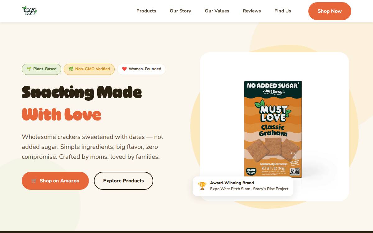 Must website preview