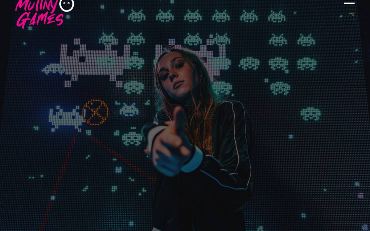 Mutinygames website preview