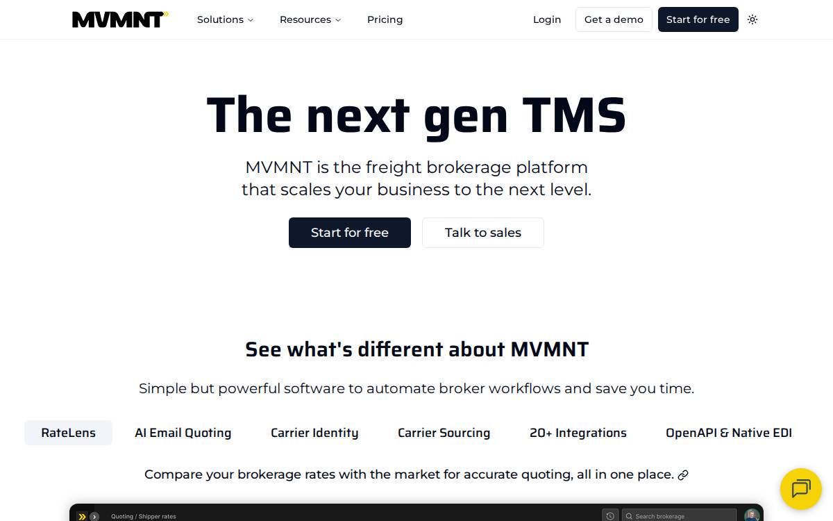 Mvmnt website preview