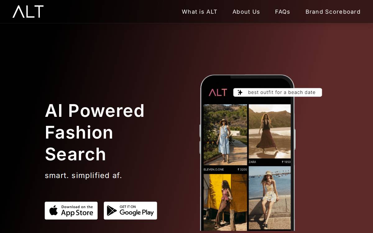 Myalt website preview