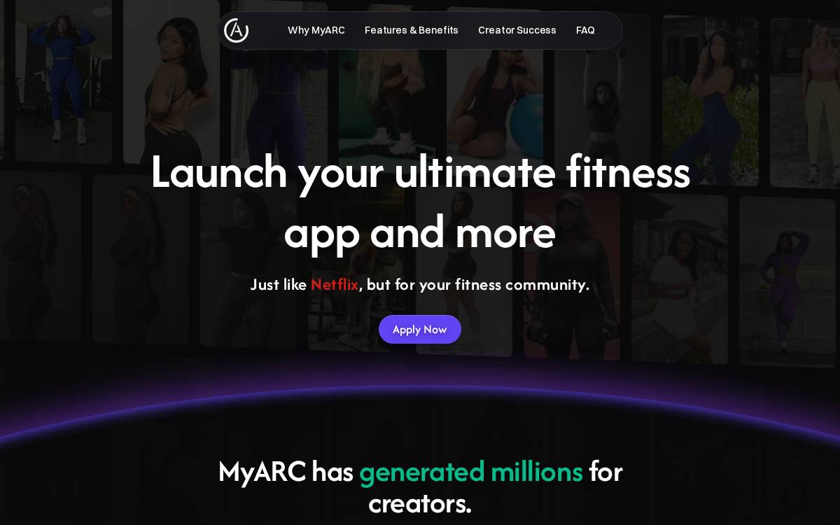 MyArc website preview