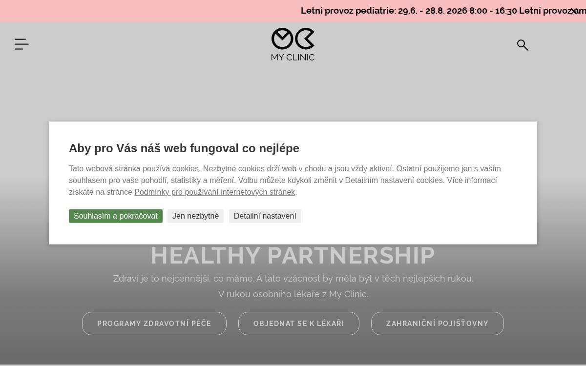 MyClinic website preview