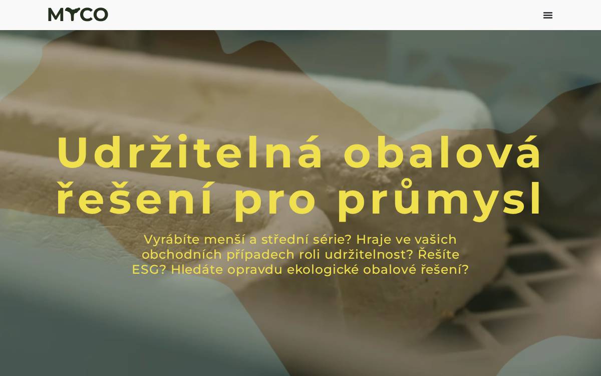 Myco website preview