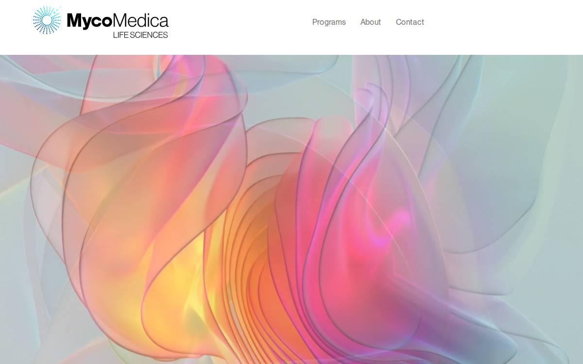 MycoMedica website preview