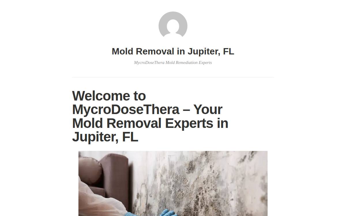 Mycrodosethera website preview