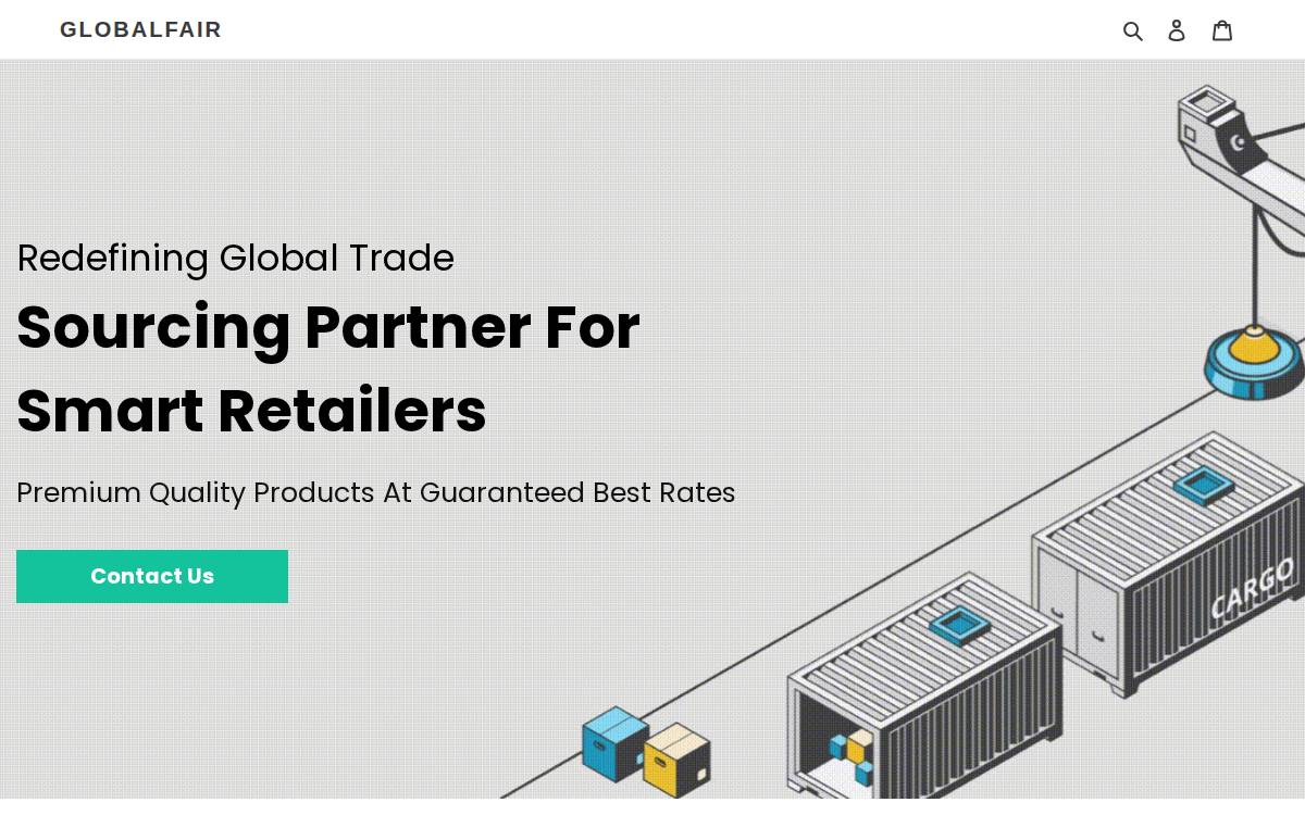 Myglobalfair website preview