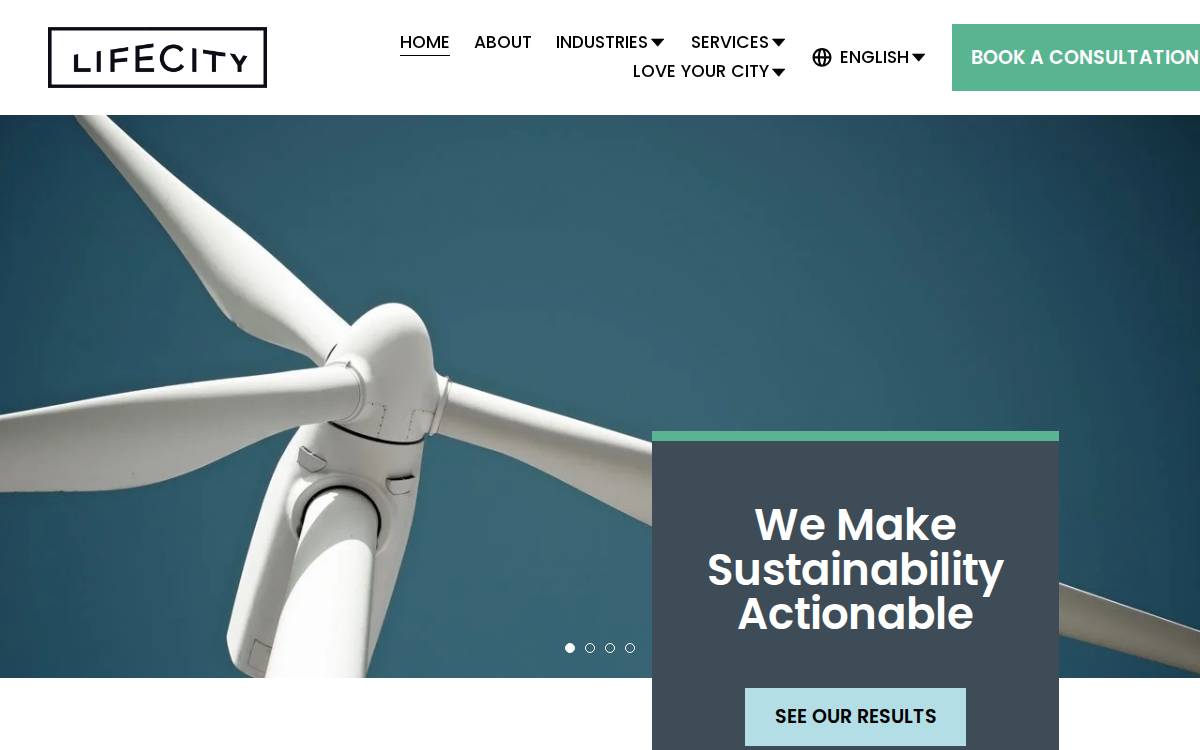 Mylifecity website preview