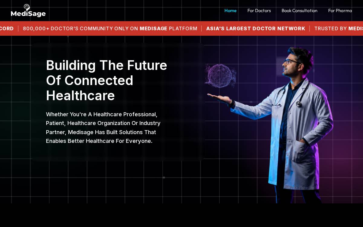 Mymedisage website preview