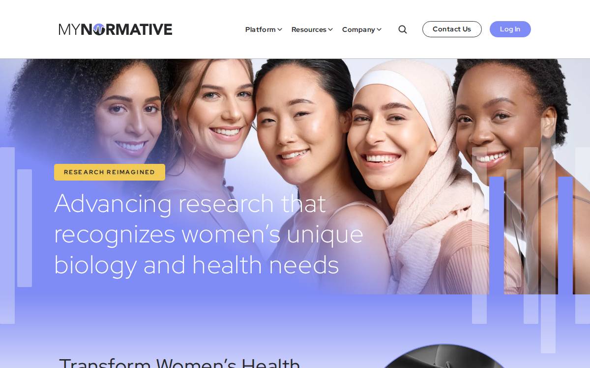 My Normative website preview