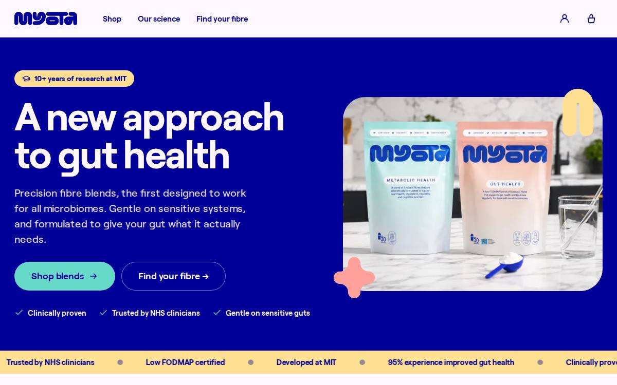 Myota website preview
