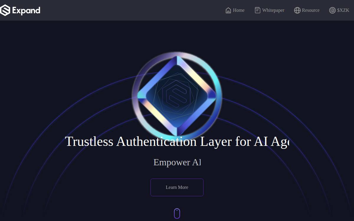 Mystiko website preview