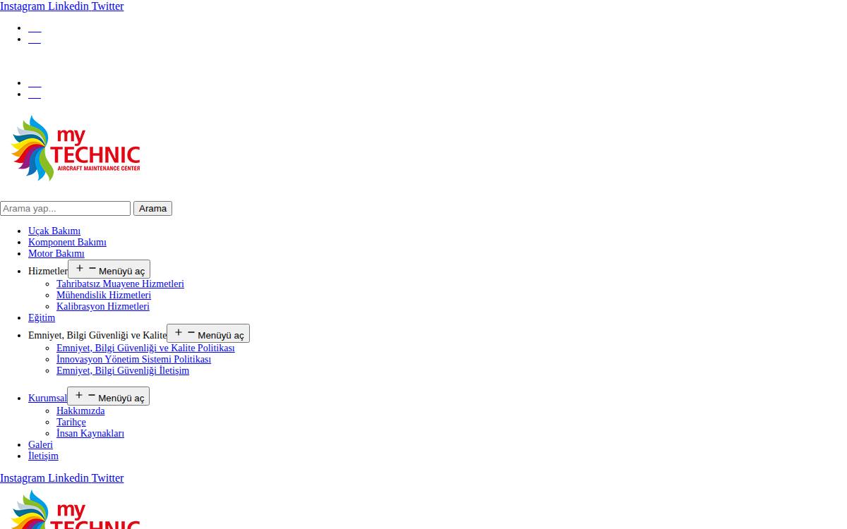 Mytechnic website preview