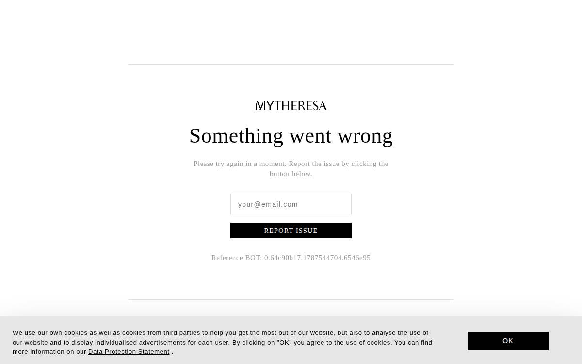 Mytheresa website preview