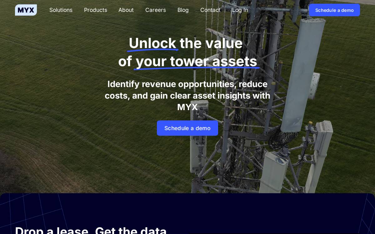MYX Robotics website preview