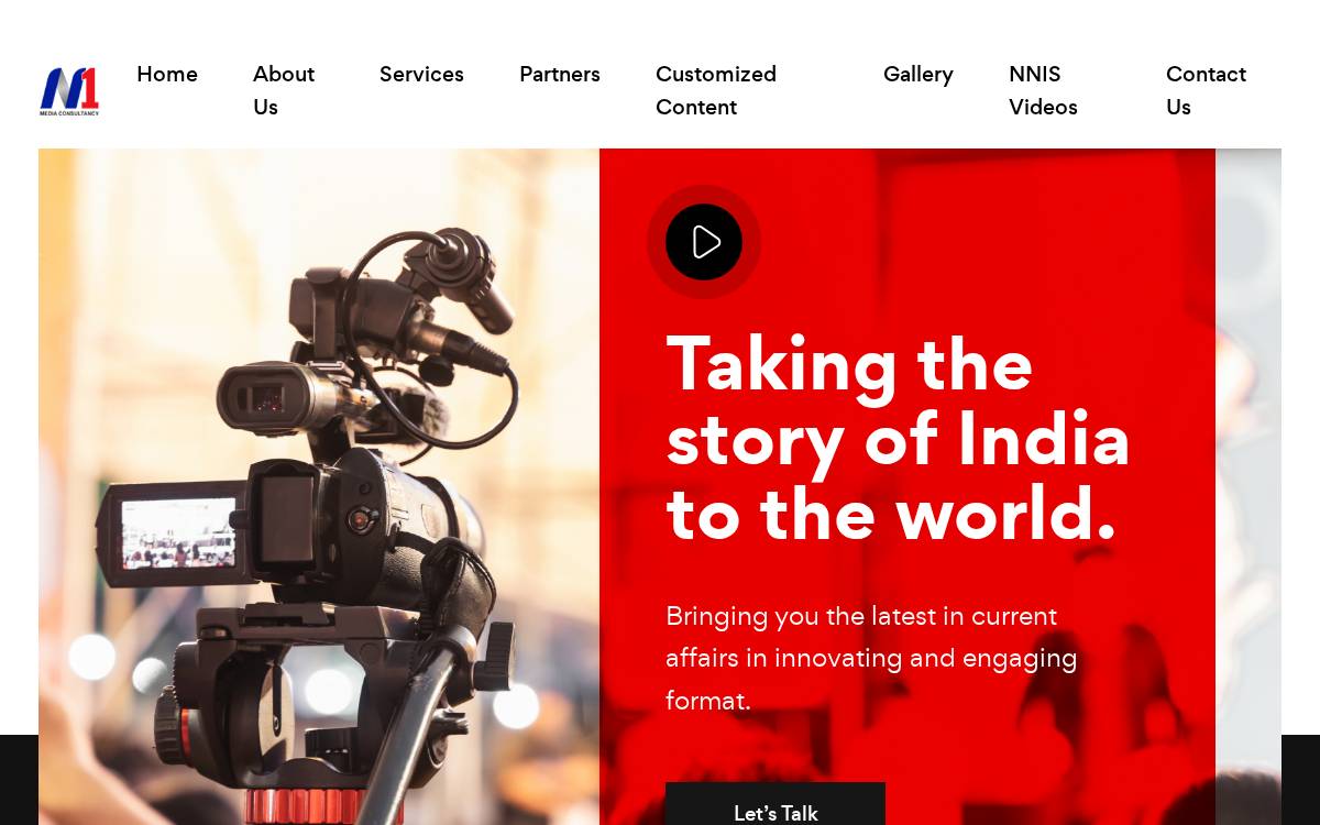 N1 Media Consultancy website preview