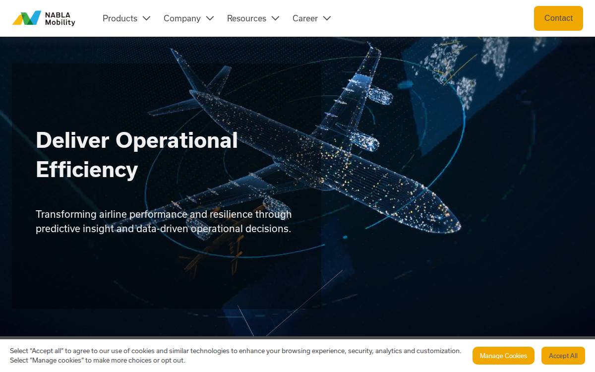 Nabla website preview
