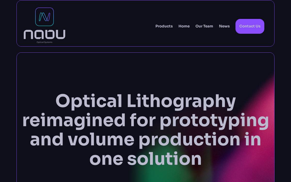 Nabulitho website preview