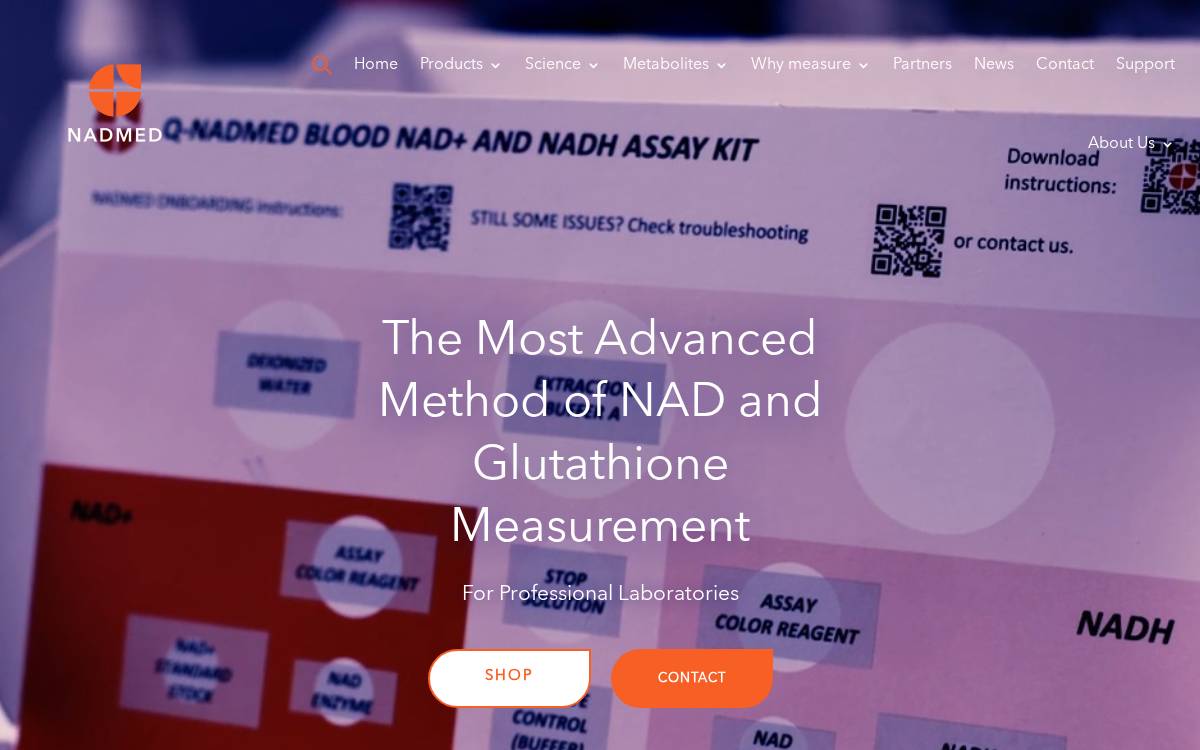 Nadmed website preview