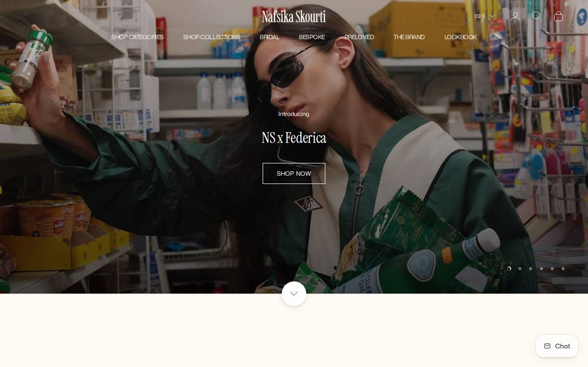 Nafsika Skourti website preview
