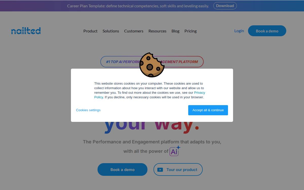 Nailted website preview