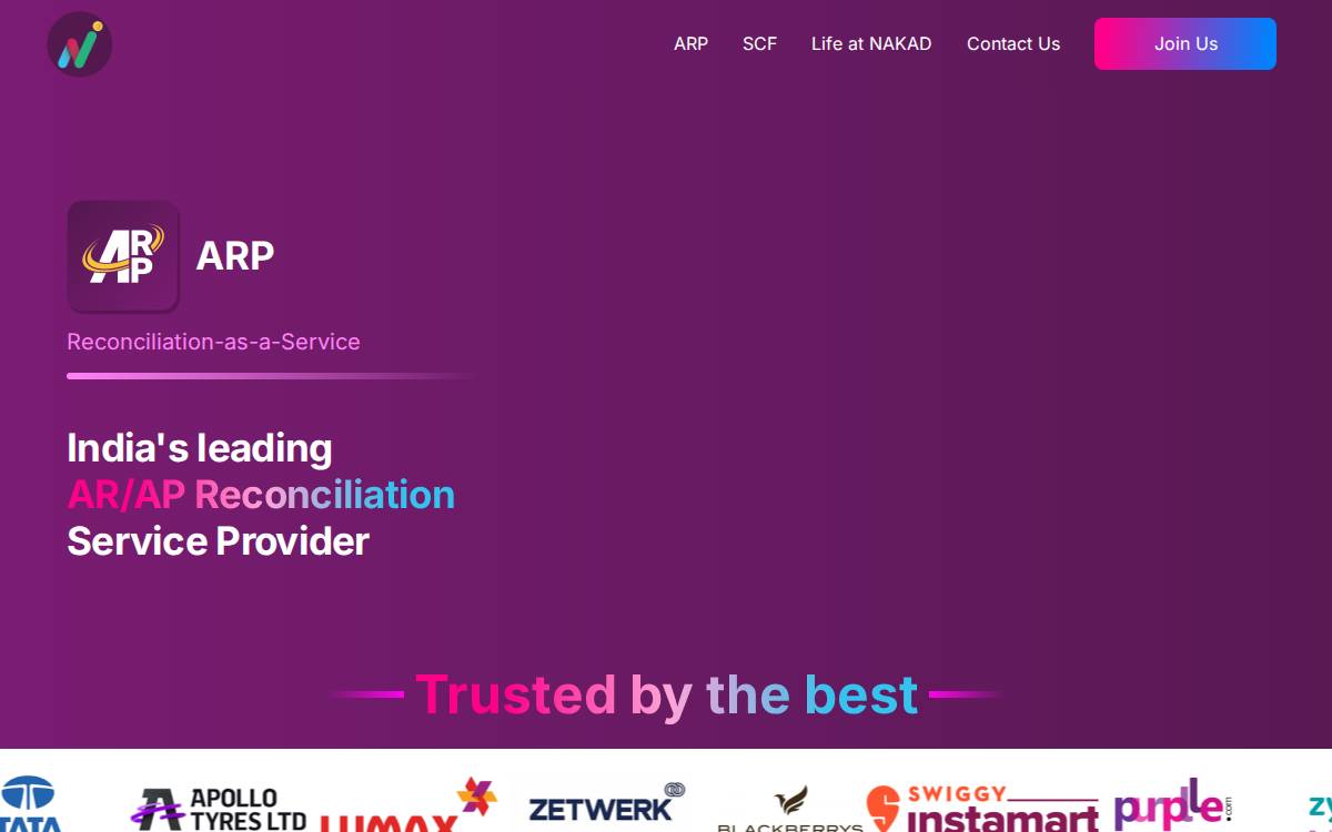 Nakad website preview
