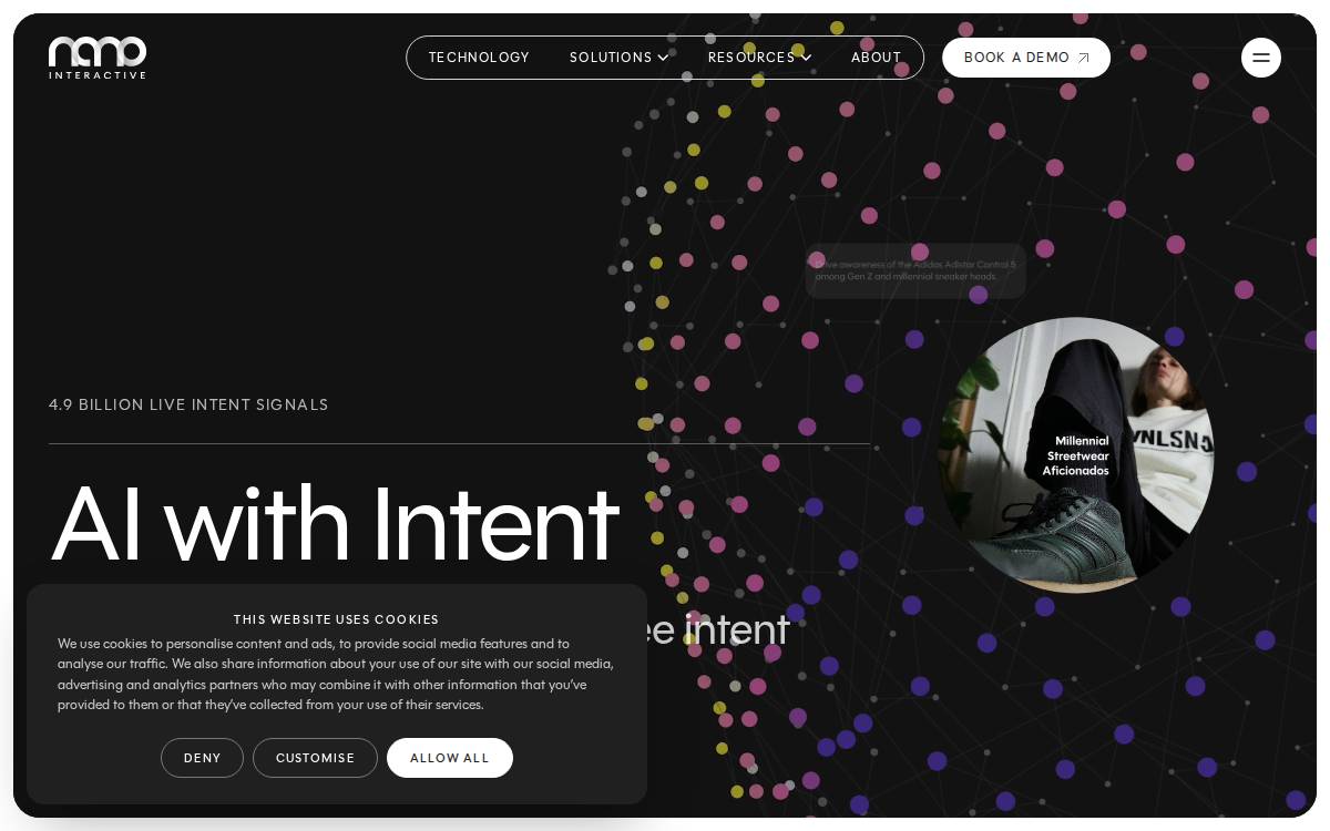 Nano Interactive website preview