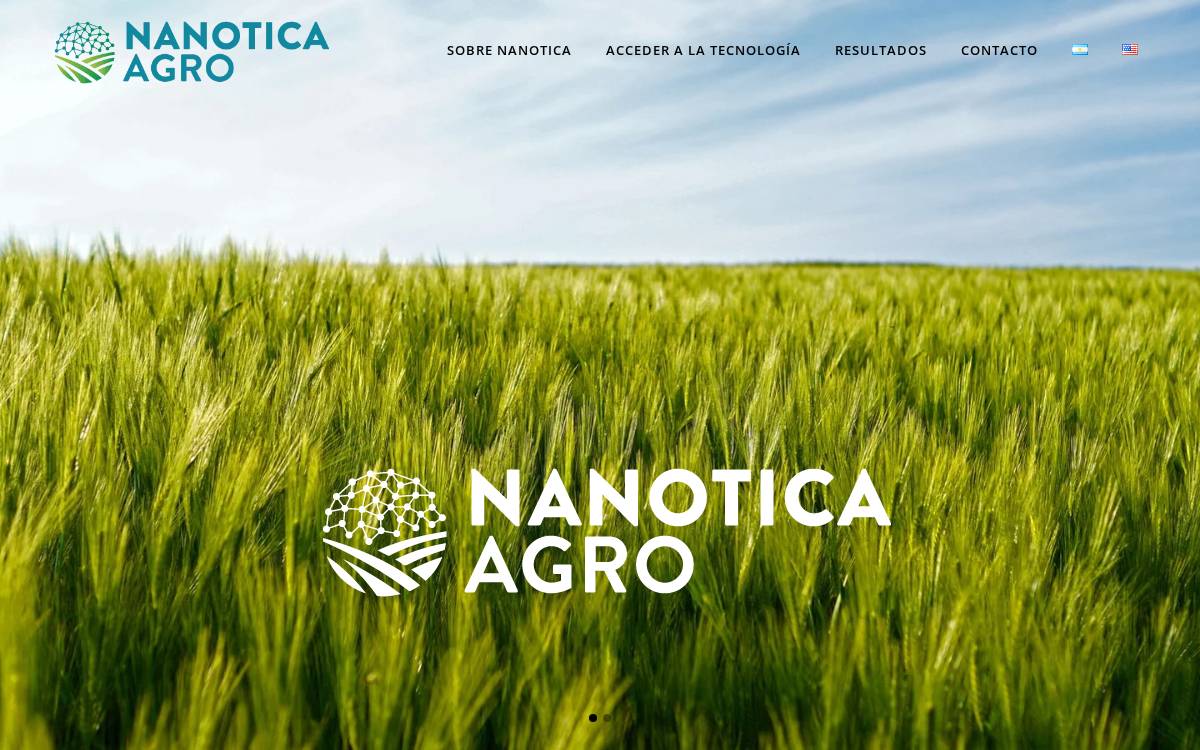 Nanotica website preview