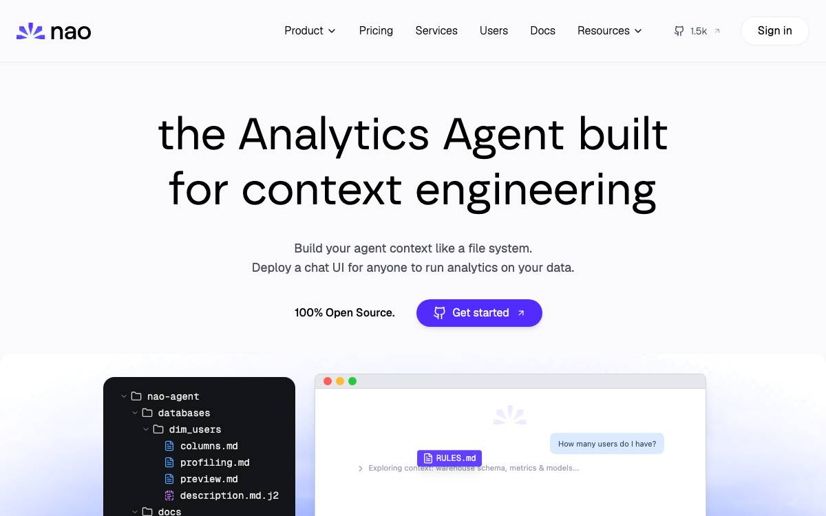 nao Labs website preview
