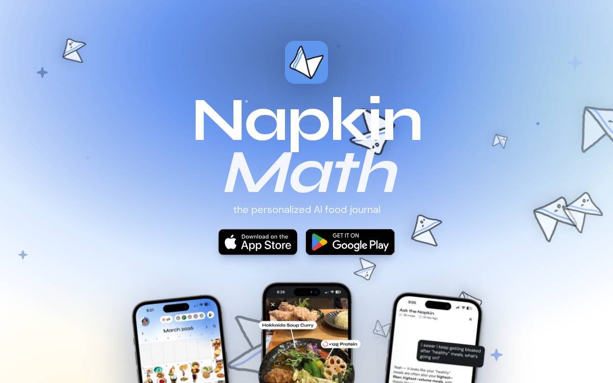 Napkin Math website preview
