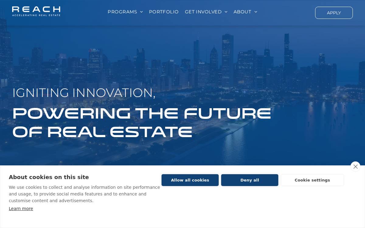 nar-reach.com(link is external) website preview