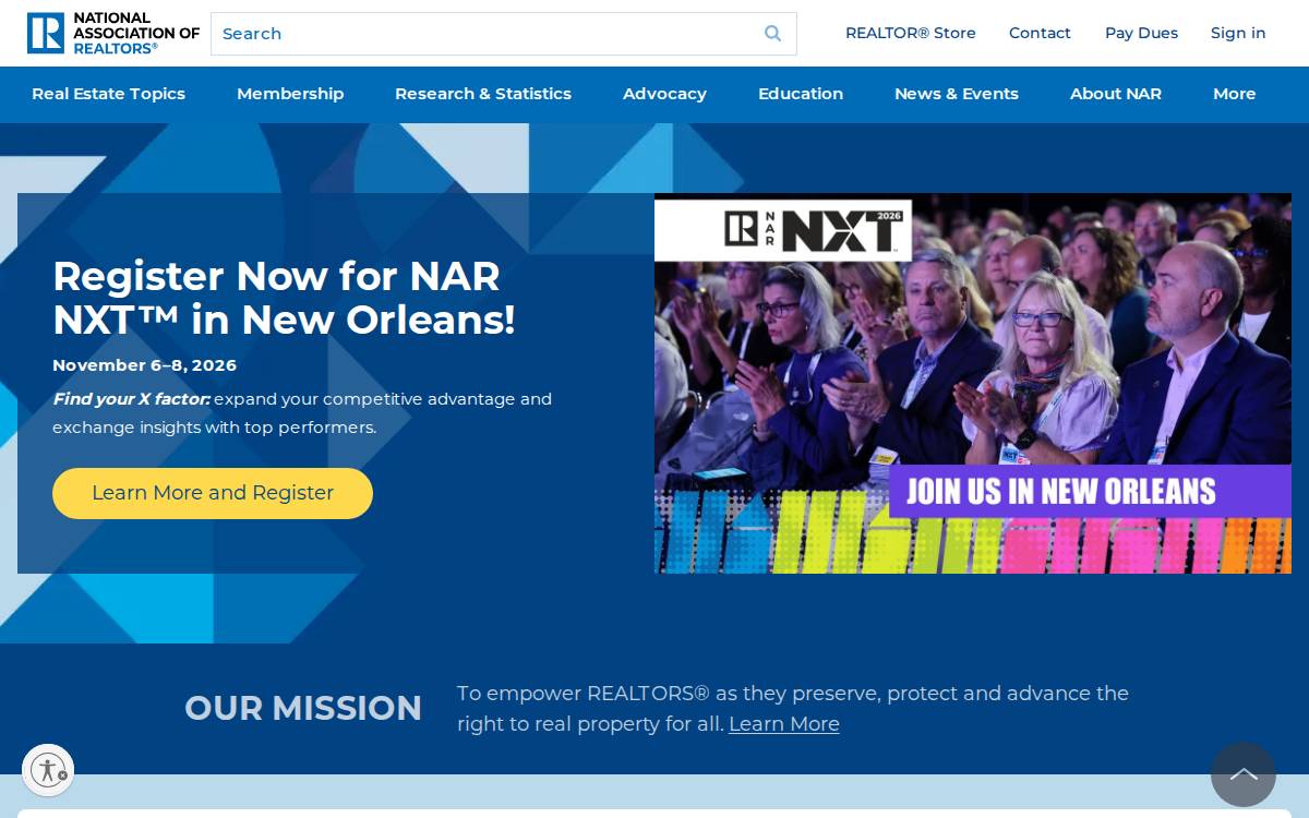 Nar website preview