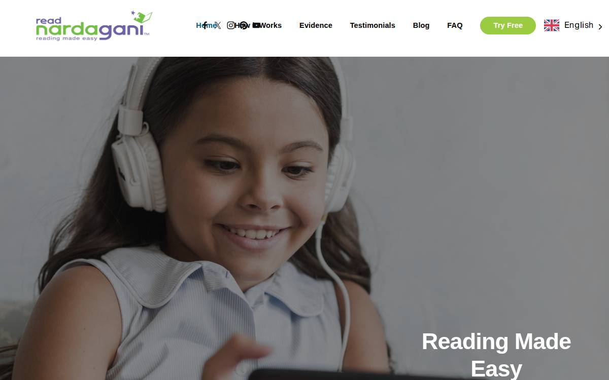 Nardagani website preview