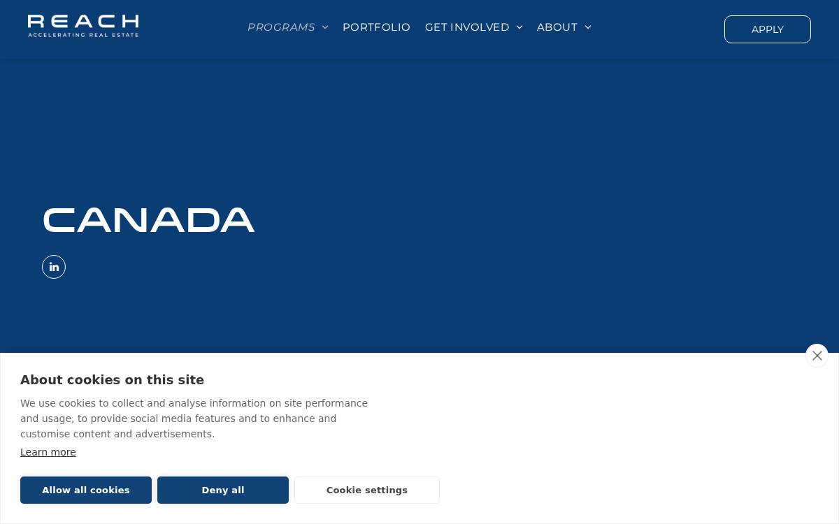 Narreach website preview