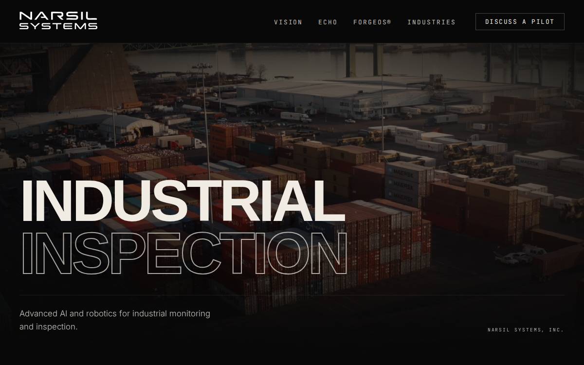 Narsil website preview