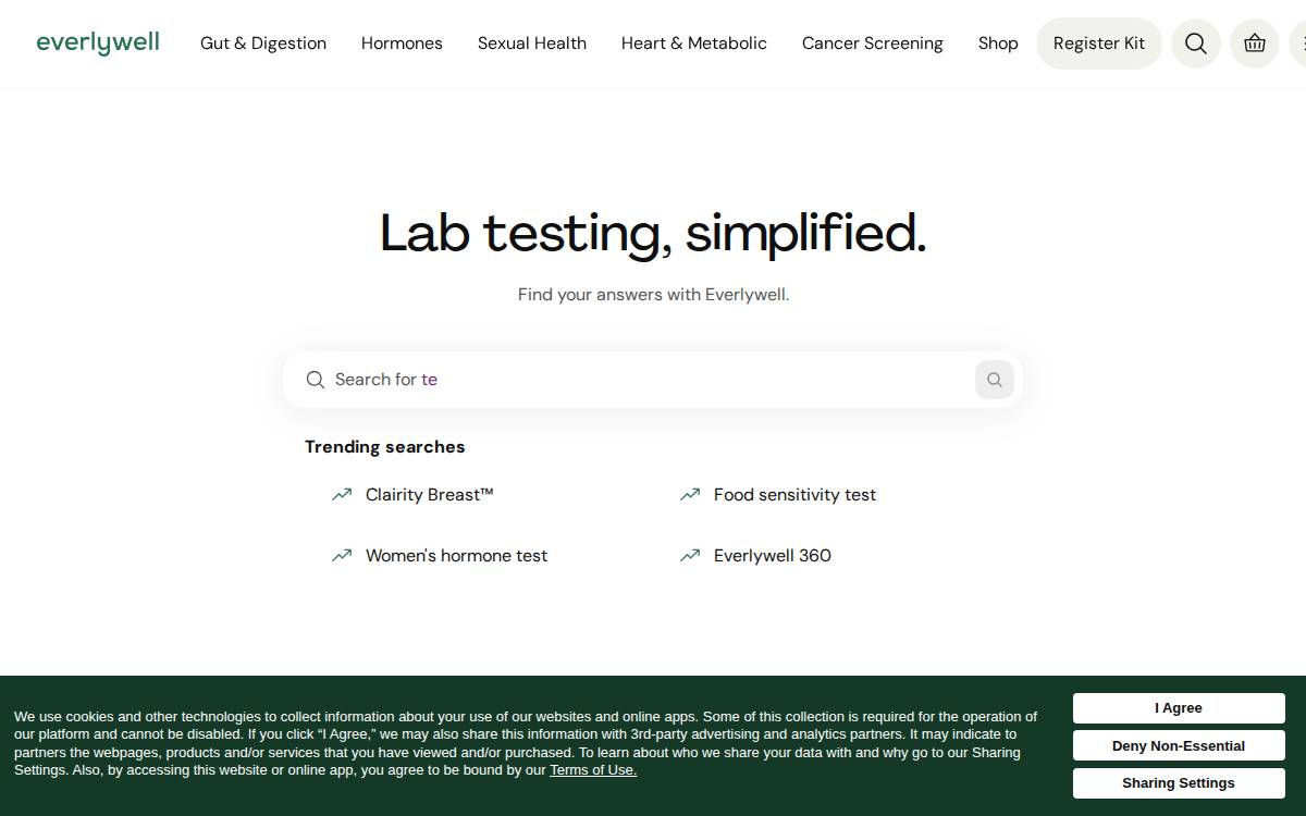 Natalist website preview
