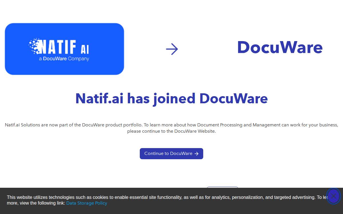 Natif website preview