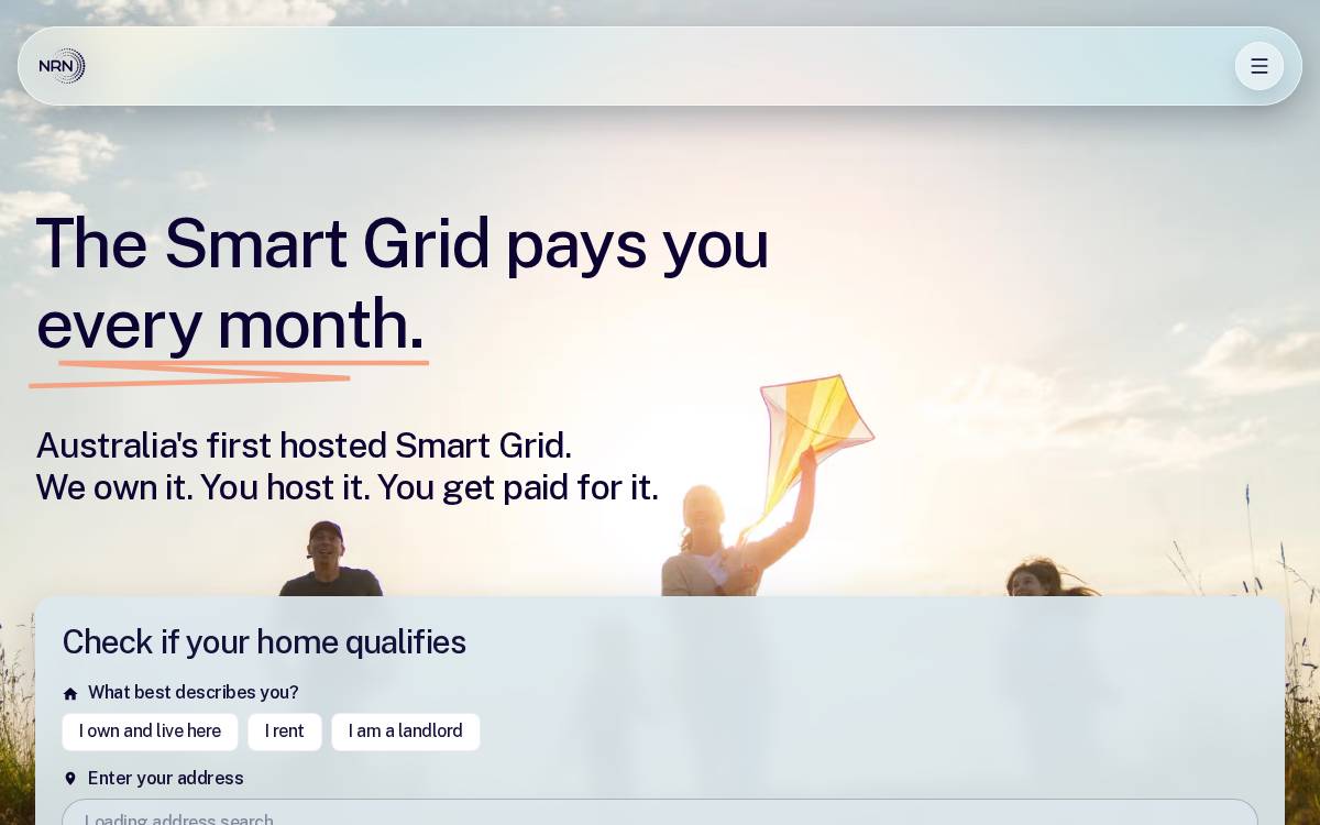 National Renewable Network website preview