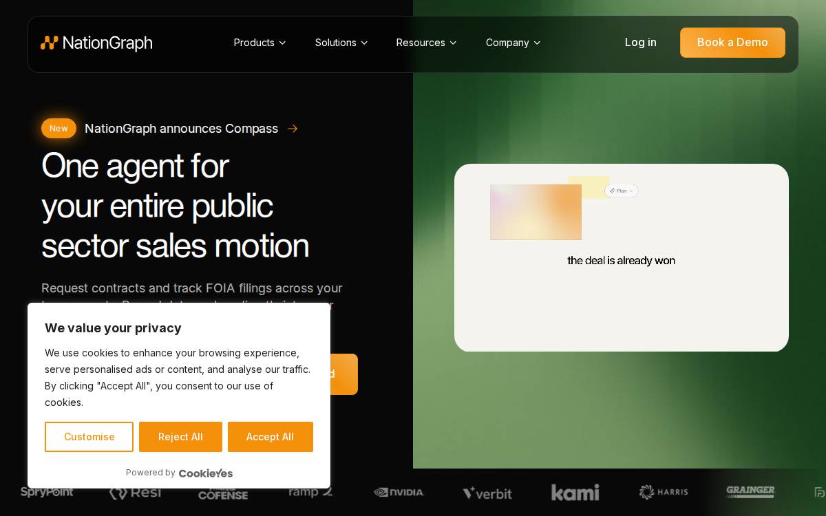 Nationgraph website preview