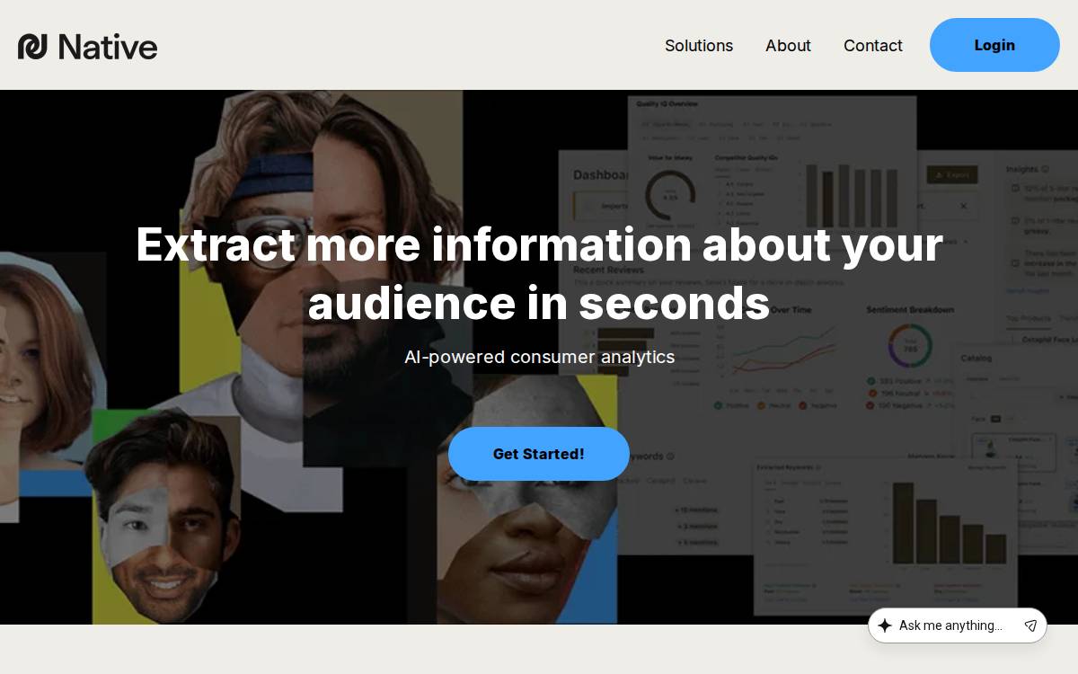 Native AI website preview