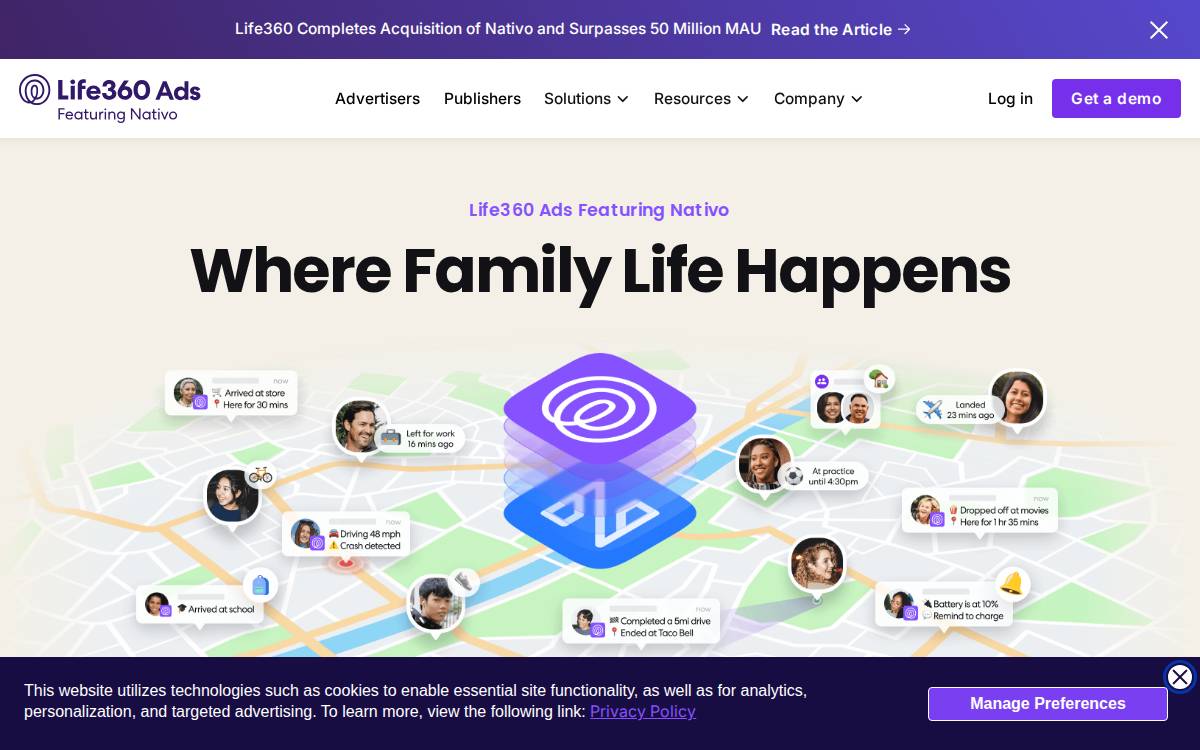 Nativo website preview