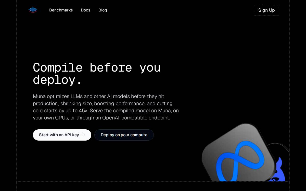 NatML website preview
