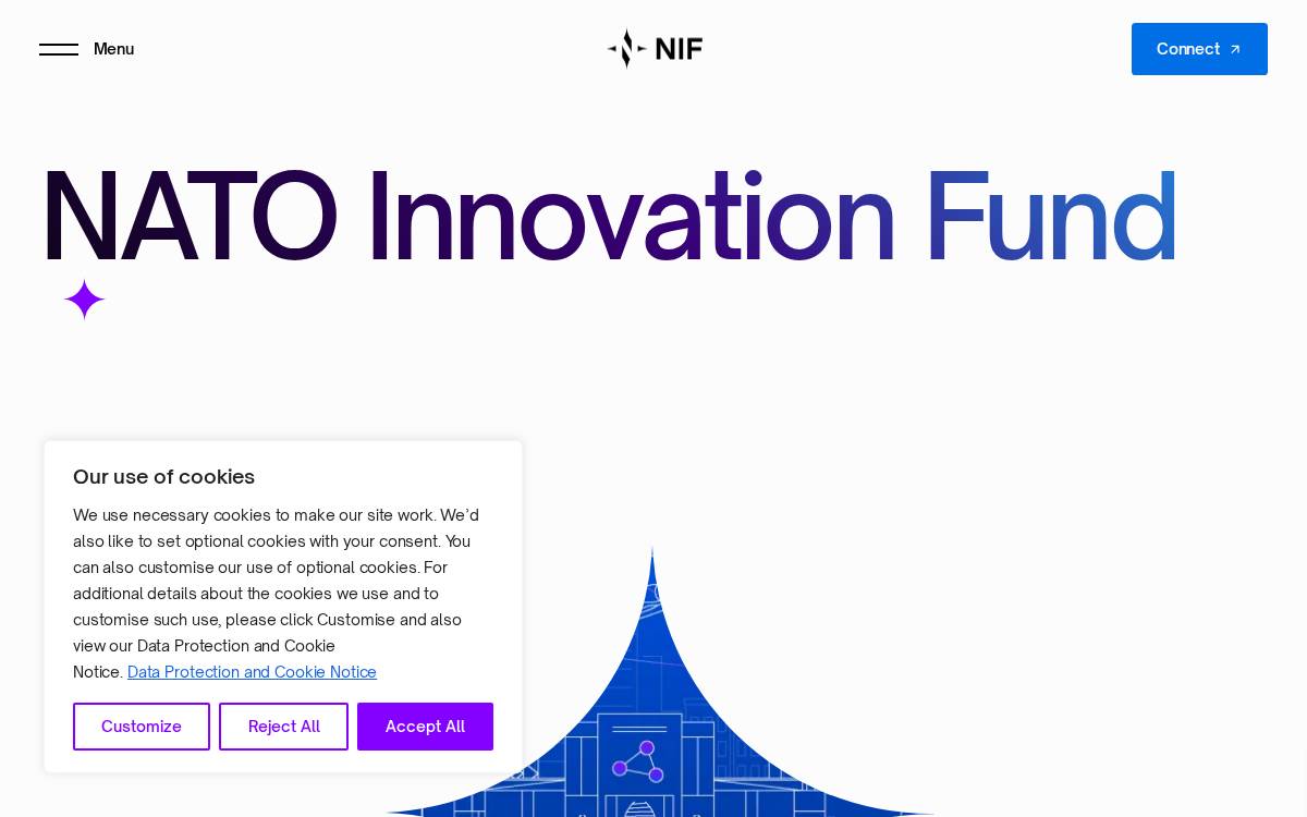 NATO Innovation Fund website preview