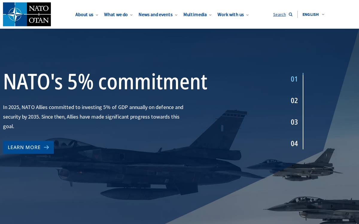 Nato website preview