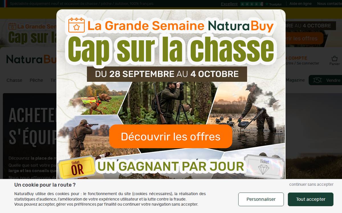 NaturaBuy website preview